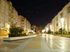 Island Project Herzliya Marina at night 1